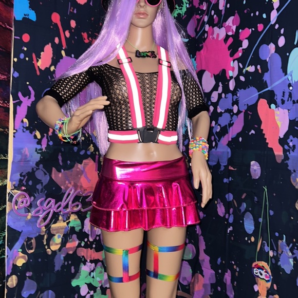 NEW Rainbow Garters - Picture 3 of 4